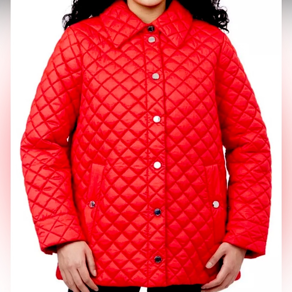 NWT Anne Klein Mid Weight Quilted Jacket